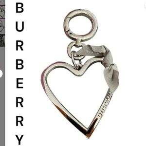 Burberry Heart Keychain NIB